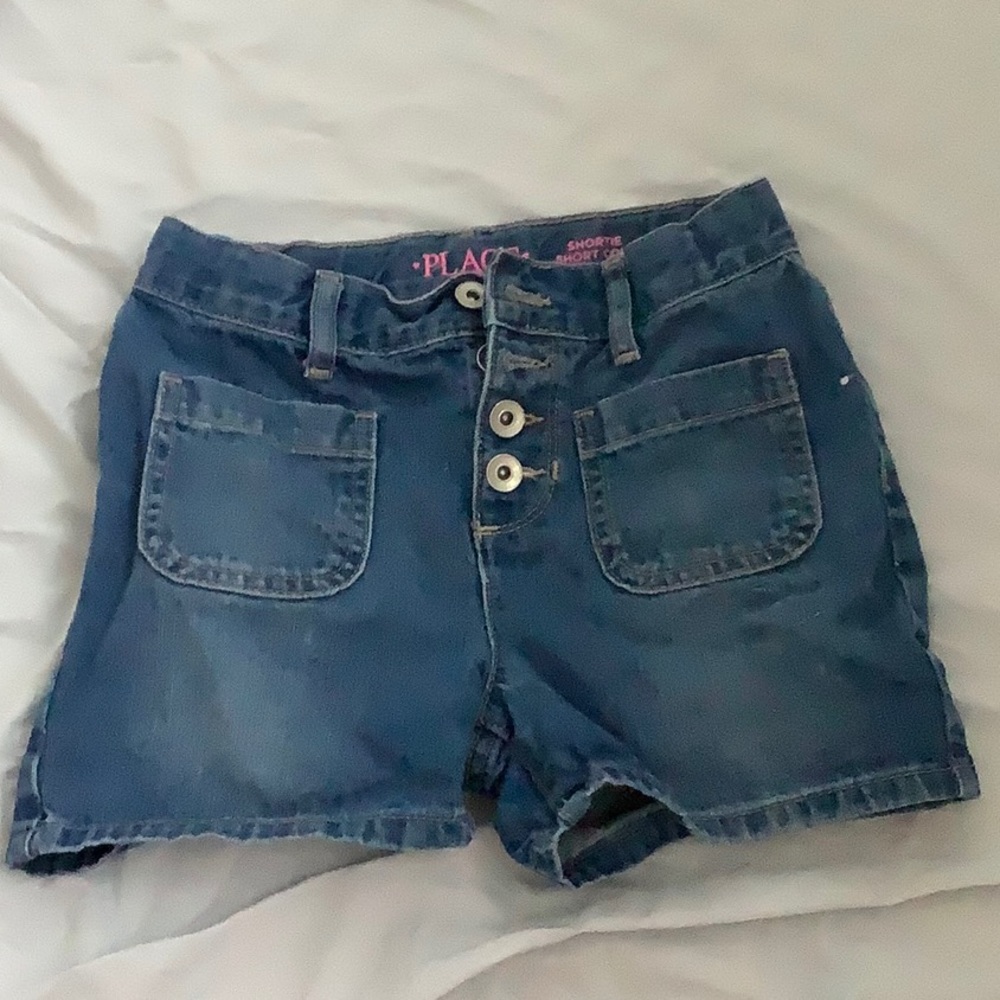 Shortie shorts girls size 10 children’s place